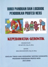 Image of Buku panduan dan logbook pendidikan profesi ners keperawatan gerontik