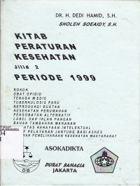 Image of Kitab peraturan kesehatan jilid 2 periode 2