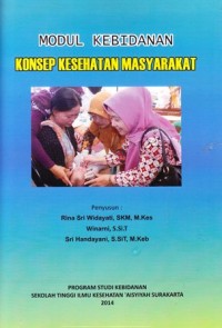 Image of Modul kebidanan konsep kesehatan masyarakat