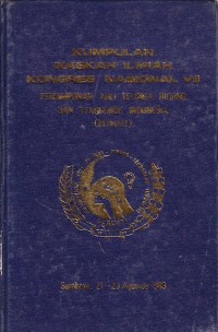 Image of Kumpulan Naskah Ilmiah Konggres Nasional VII. Perhimpunan Ahli Telinga, Hidung dan Tenggorokan Indonesia (PERHATI)