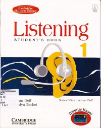 Image of Listening student book 1