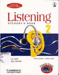 Image of Listening student book 2