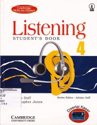 Image of Listening student book 4