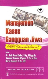 Image of Manajemen kasus gangguan jiwa CMHN (Intermediate Course)