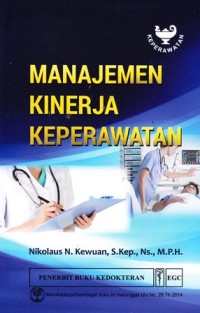 Image of Manajemen kinerja keperawatan