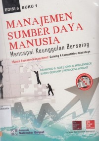 Image of Manajemen Sumber Daya Manusia. Suatu Pengantas