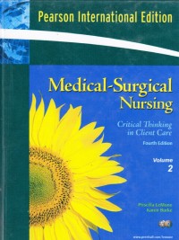Image of Medical - Surgical Nursing. Critical Thingking in Client care vol. 2