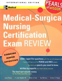 Image of Medical Surgical Nursing Examination : Pearls of Wisdom