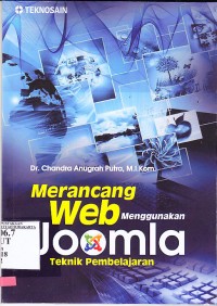 Image of Merancang web menggunakan jomla teknik pembelajaran