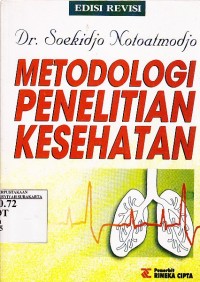 Image of Metodologi Penelitian Kesehatan