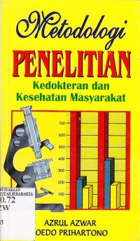 Image of Metodologi Penelitian Kedokteran dan Kesehatan Masyarakat