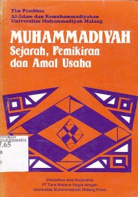 Image of Muhammadiyah, sejarah, pemikiran dan amal usaha