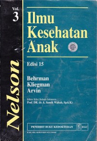 Image of Ilmu kesehatan anak Nelson vol.3