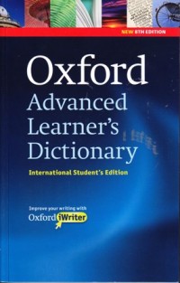 Image of Oxford advanced lerner's dictionary international student's editions