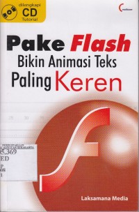 Image of Peke flash bikin animasi teks paling keren
