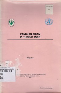 Image of Panduan Bidan di Tingkat desa Bagian II